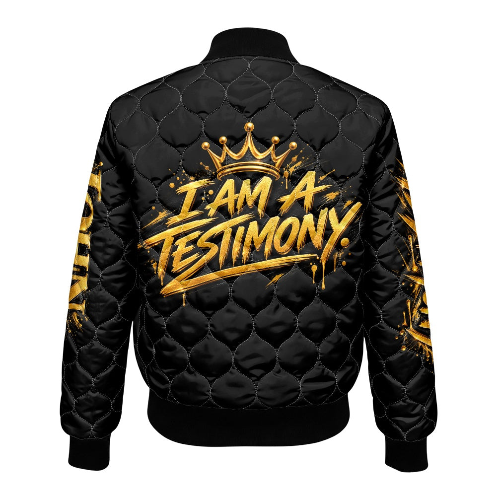 THE KINGDOM BOMBER™ Women’s Urban Lux Quilted Bomber Jacket