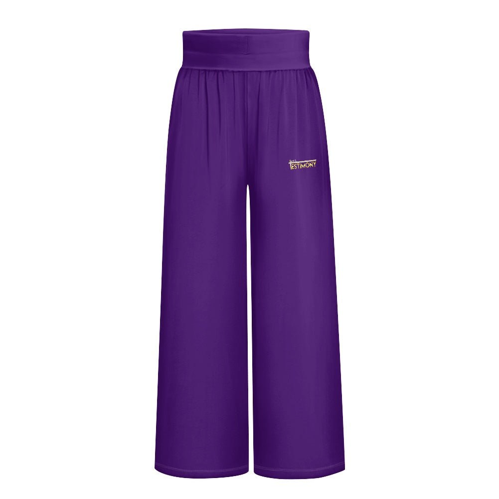 FAITHFUL FLARE PANTS - PURPLE