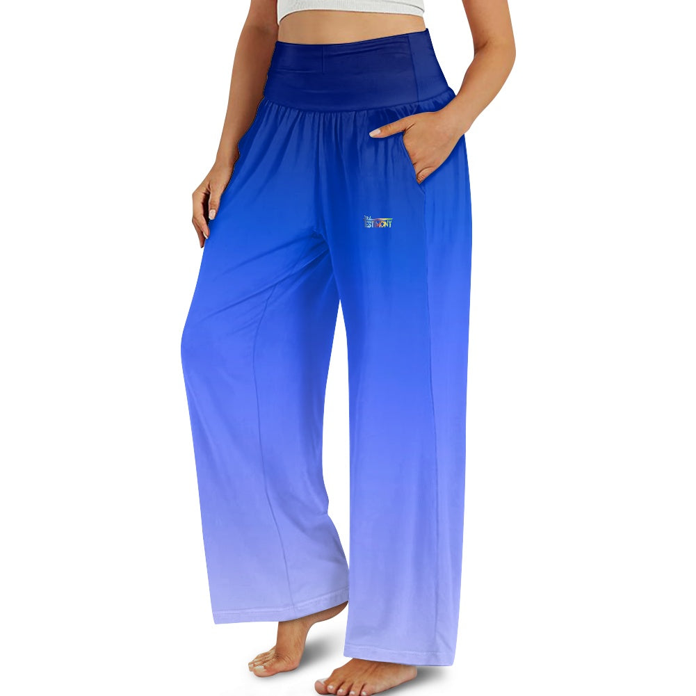 FAITHFUL FLARE PANTS - BLUE