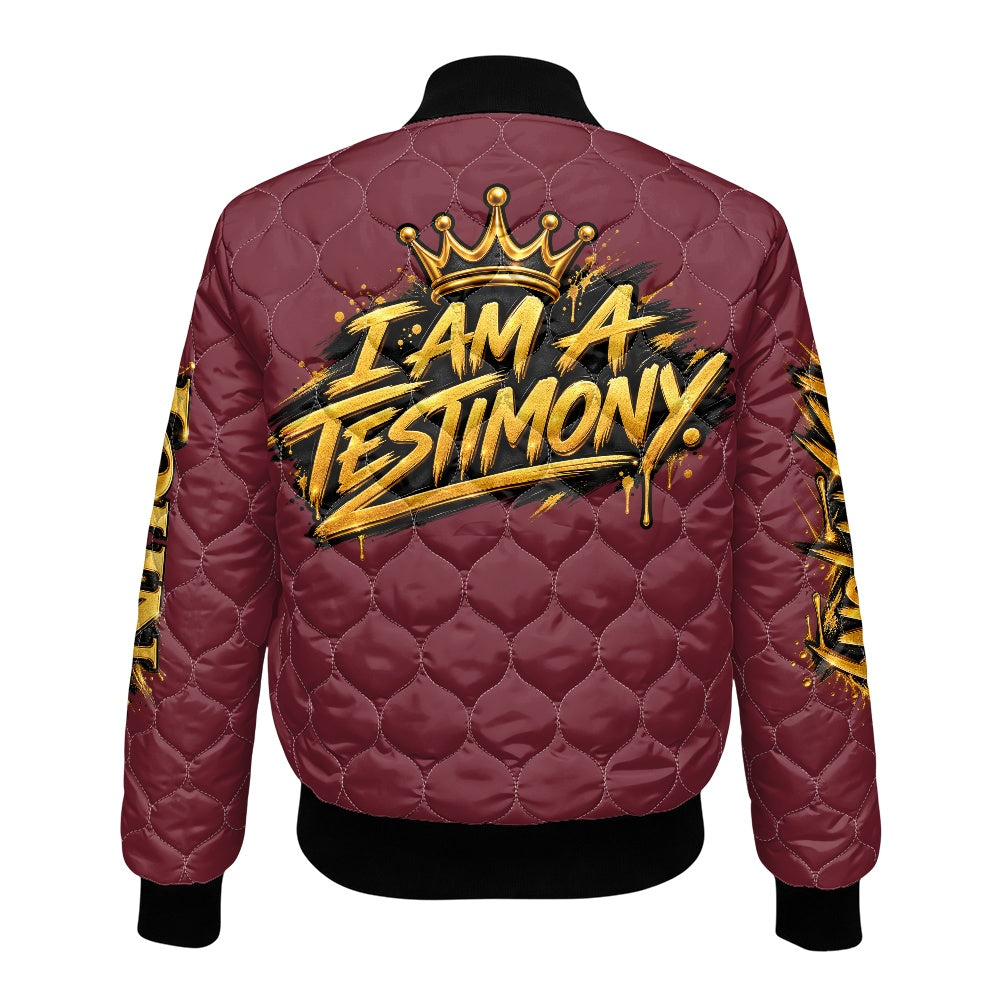 THE KINGDOM BOMBER™ Women’s Urban Lux Quilted Bomber Jacket