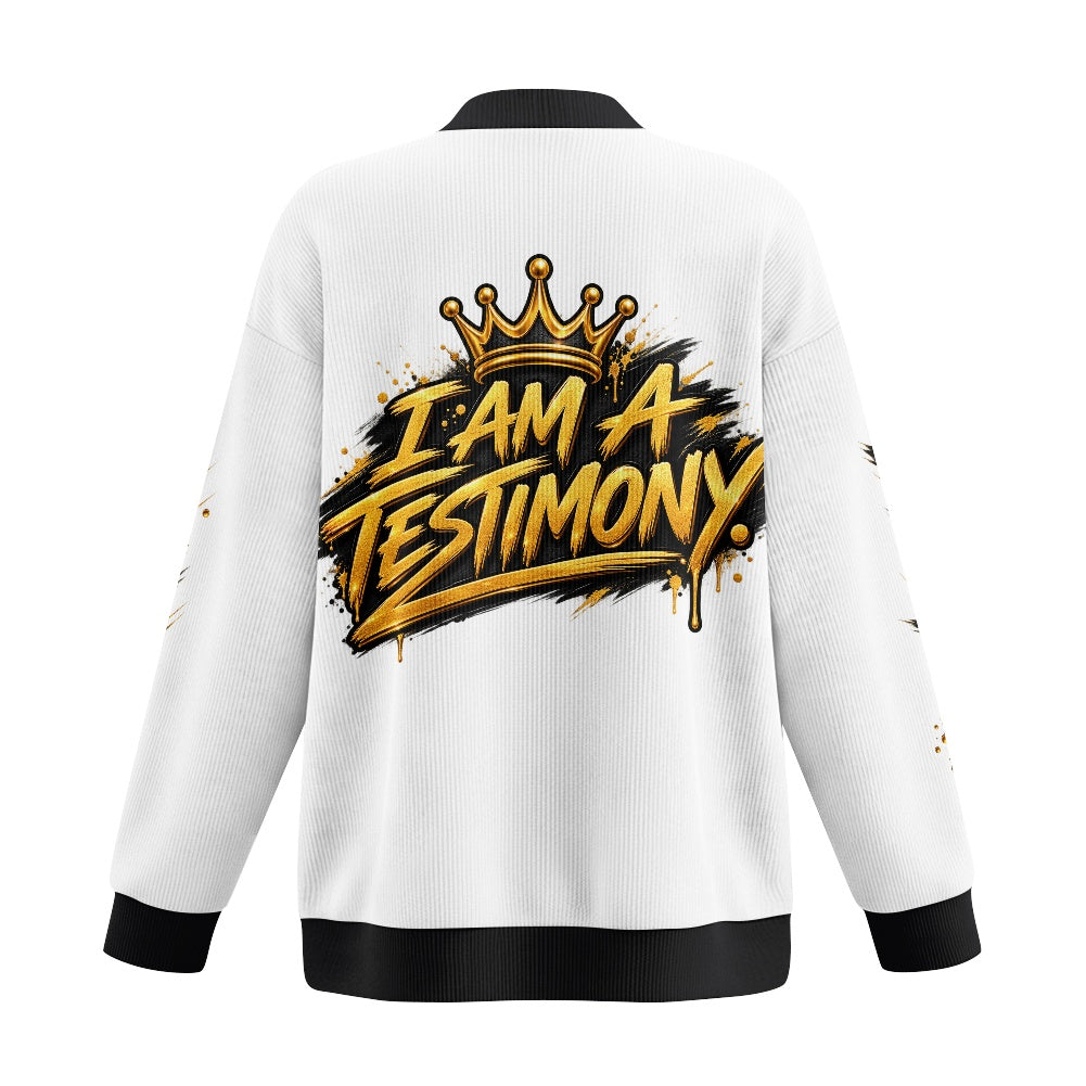 THE TESTIMONY CARDIGAN™ Women’s Urban Lux Graphic Cardigan