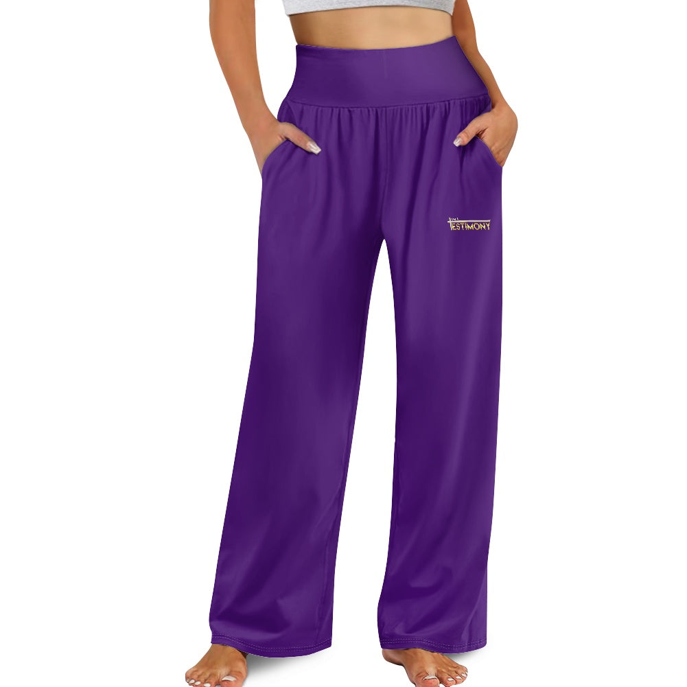 FAITHFUL FLARE PANTS - PURPLE