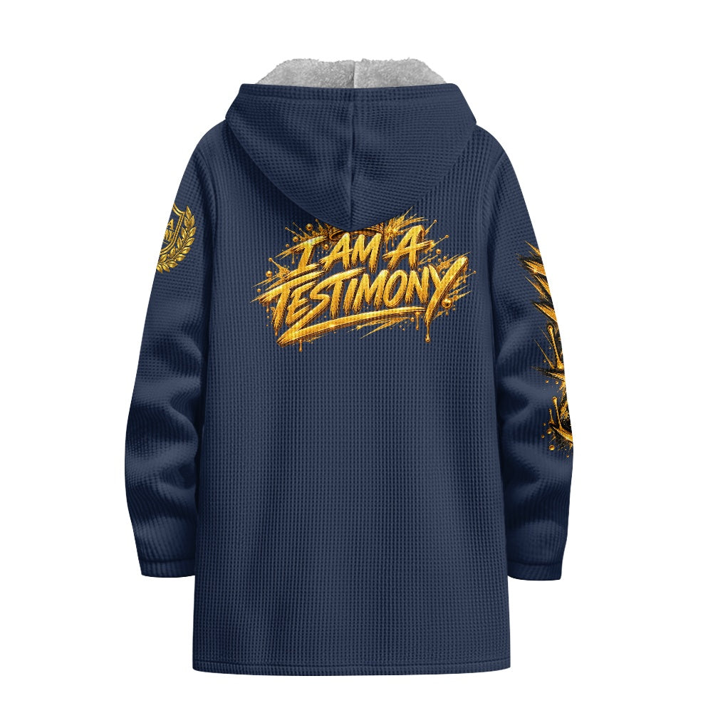 THE KINGDOM AUTHORITY™ Men’s Signature Hooded Long Jacket