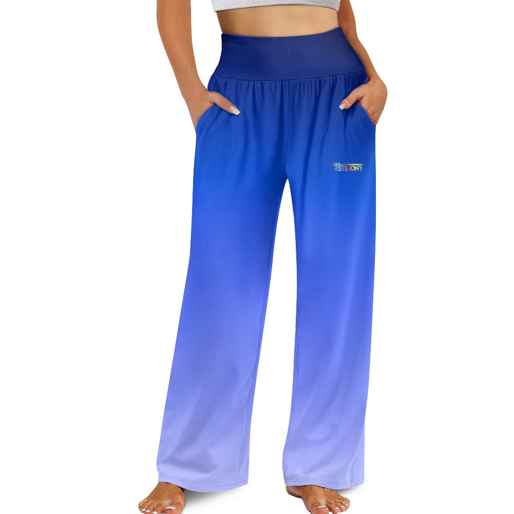 FAITHFUL FLARE PANTS - BLUE