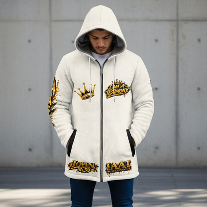 THE KINGDOM AUTHORITY™ Men’s Signature Hooded Long Jacket