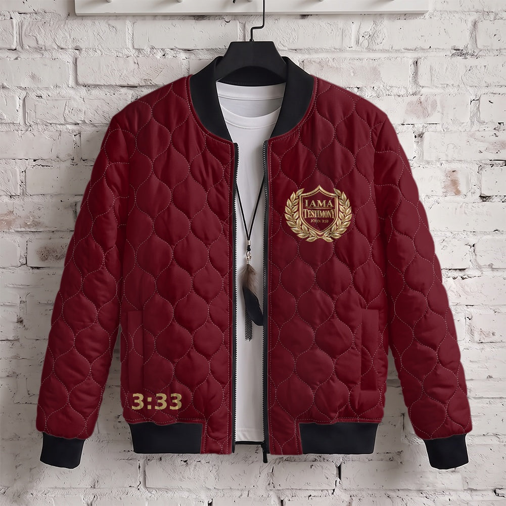 THE CRESTLINE™ Men’s Signature Quilted Jacket