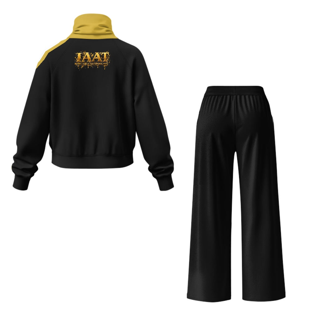 THE KINGDOM MOTION™ Women’s Sport Luxe Turtleneck & Wide-Leg Set