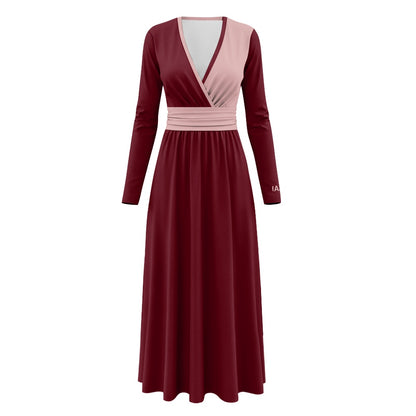 THE COVENANT WRAP™ Women's Signature Lux Wrap Maxi Dress