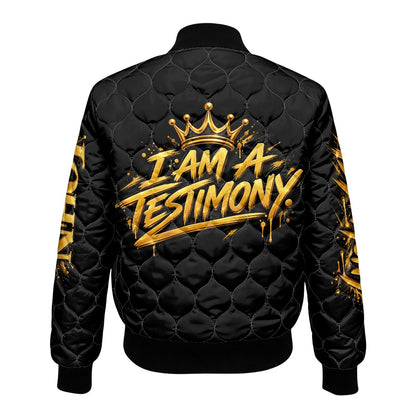 THE KINGDOM BOMBER™ Women’s Urban Lux Quilted Bomber Jacket