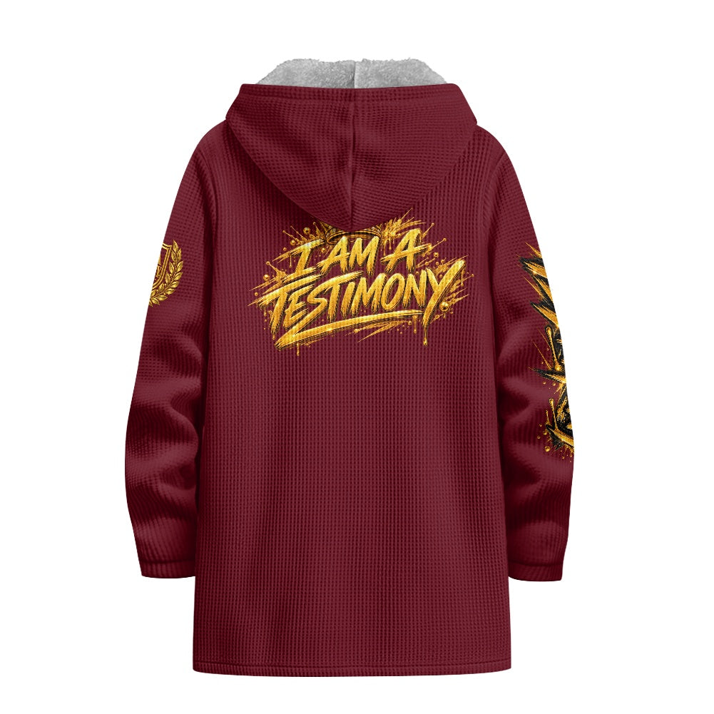 THE KINGDOM AUTHORITY™ Men’s Signature Hooded Long Jacket