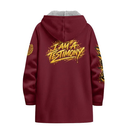 THE KINGDOM AUTHORITY™ Men’s Signature Hooded Long Jacket