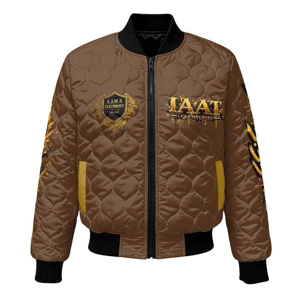 THE KINGDOM BOMBER™ Women’s Urban Lux Quilted Bomber Jacket