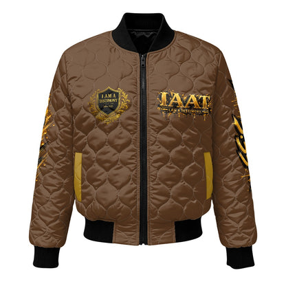 THE KINGDOM BOMBER™ Women’s Urban Lux Quilted Bomber Jacket