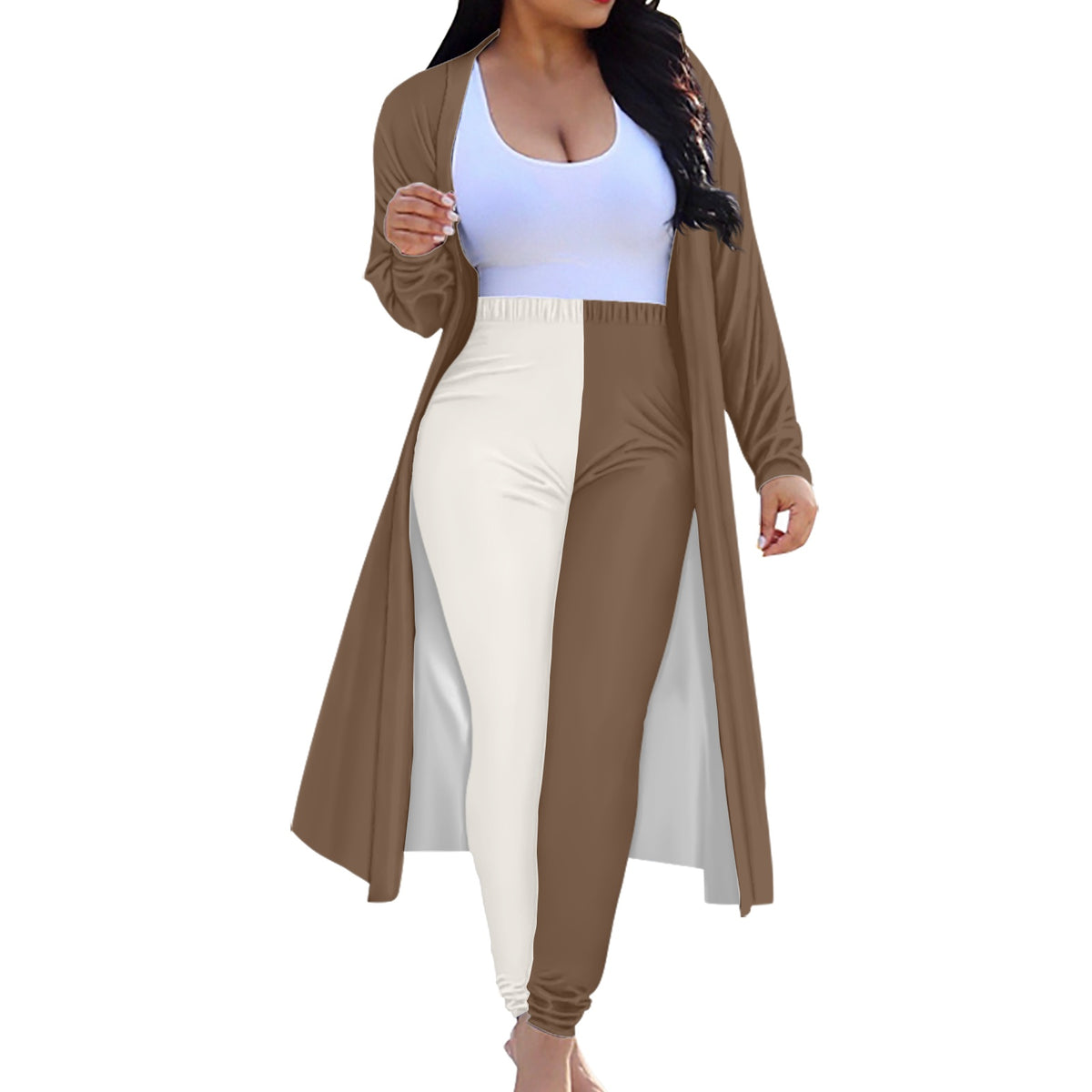 THE SIGNATURE FLOW™ Women's Lux Two-Piece Longline Set