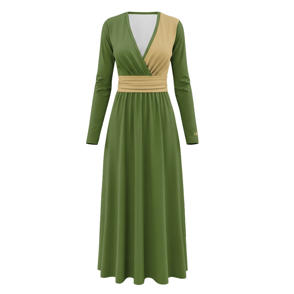 THE COVENANT WRAP™ Women's Signature Lux Wrap Maxi Dress