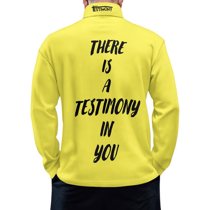 JUSTIFIED TESTIMONY  POLO SHIRT - LS