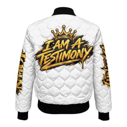 THE KINGDOM BOMBER™ Women’s Urban Lux Quilted Bomber Jacket