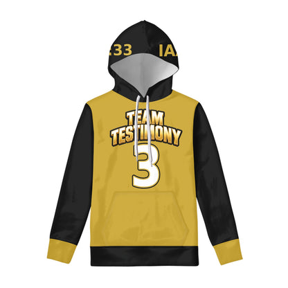THE TESTIMONY LS™ — SPECIAL EDITION Men’s LS Sleeve Hooded Jersey