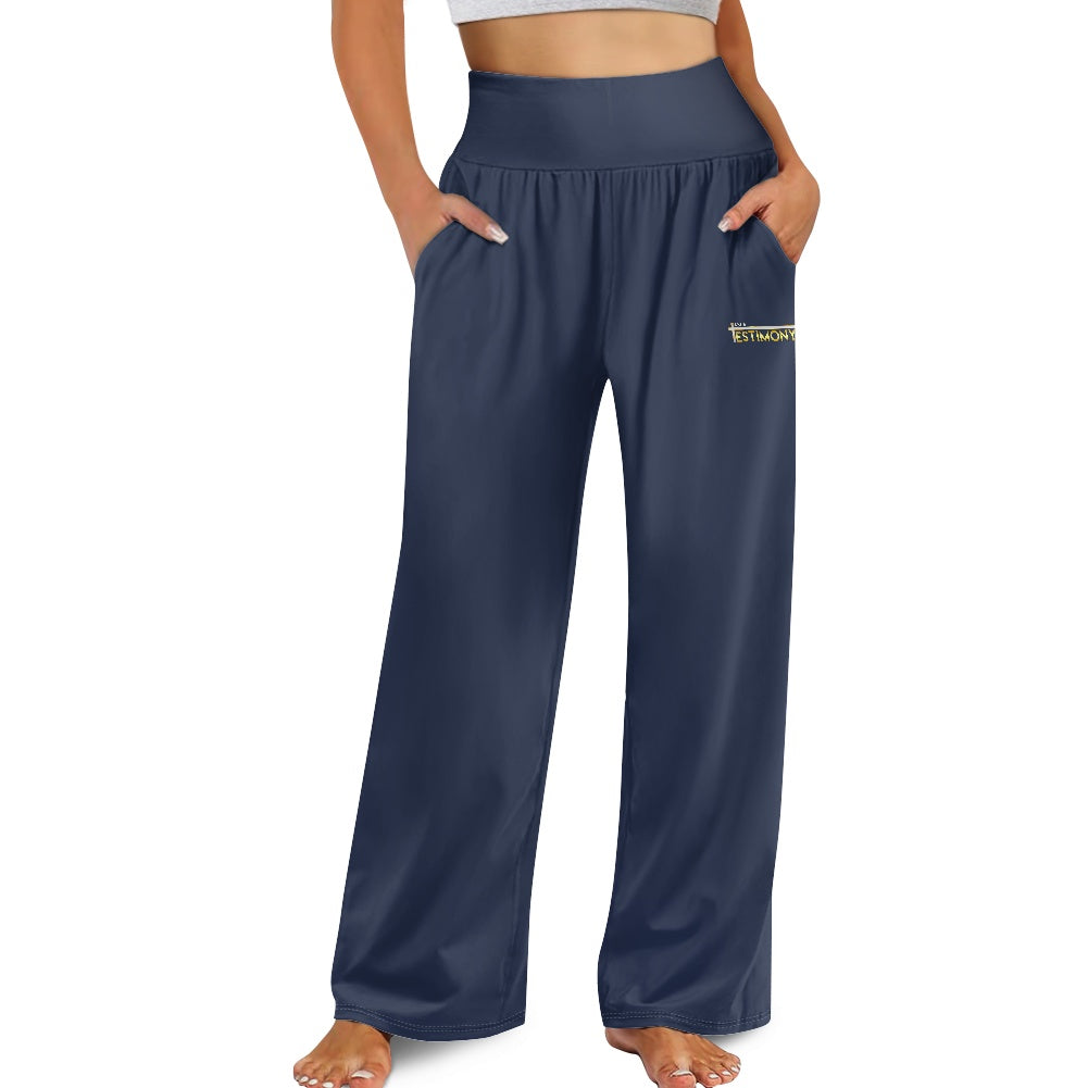 FAITHFUL FLARE PANTS - NAVY