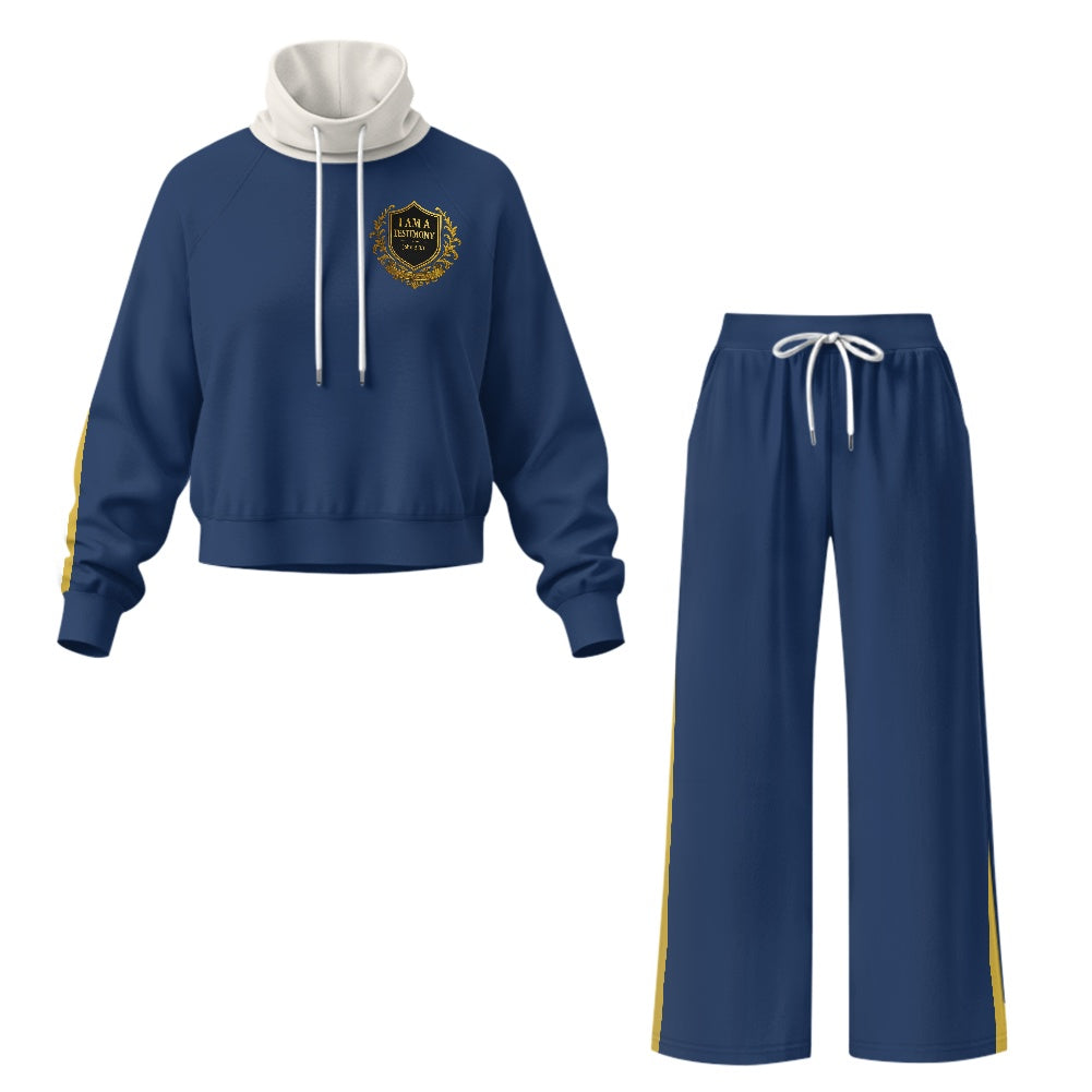 THE KINGDOM MOTION™ Women’s Sport Luxe Turtleneck & Wide-Leg Set