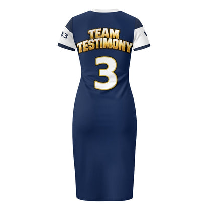 THE TESTIMONY FIT™ Women’s TEAM TESTIMONY™ Fitted Jersey Dress