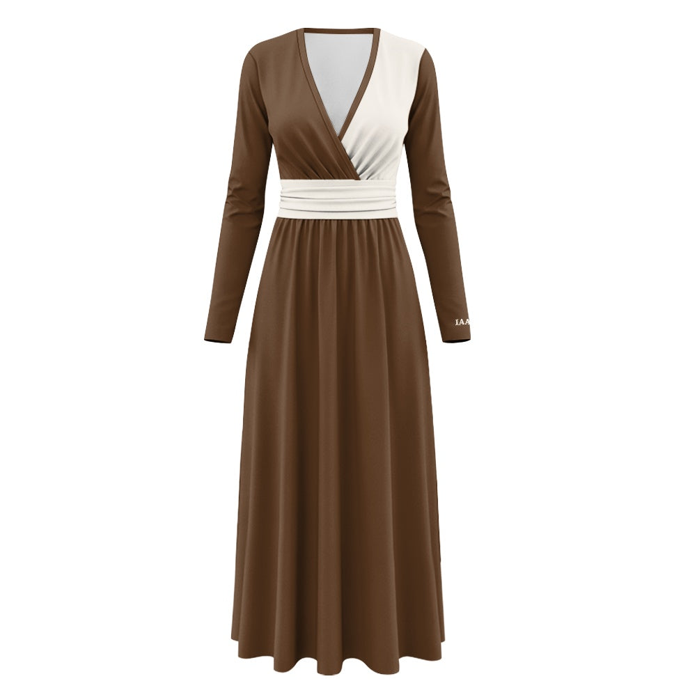 THE COVENANT WRAP™ Women's Signature Lux Wrap Maxi Dress