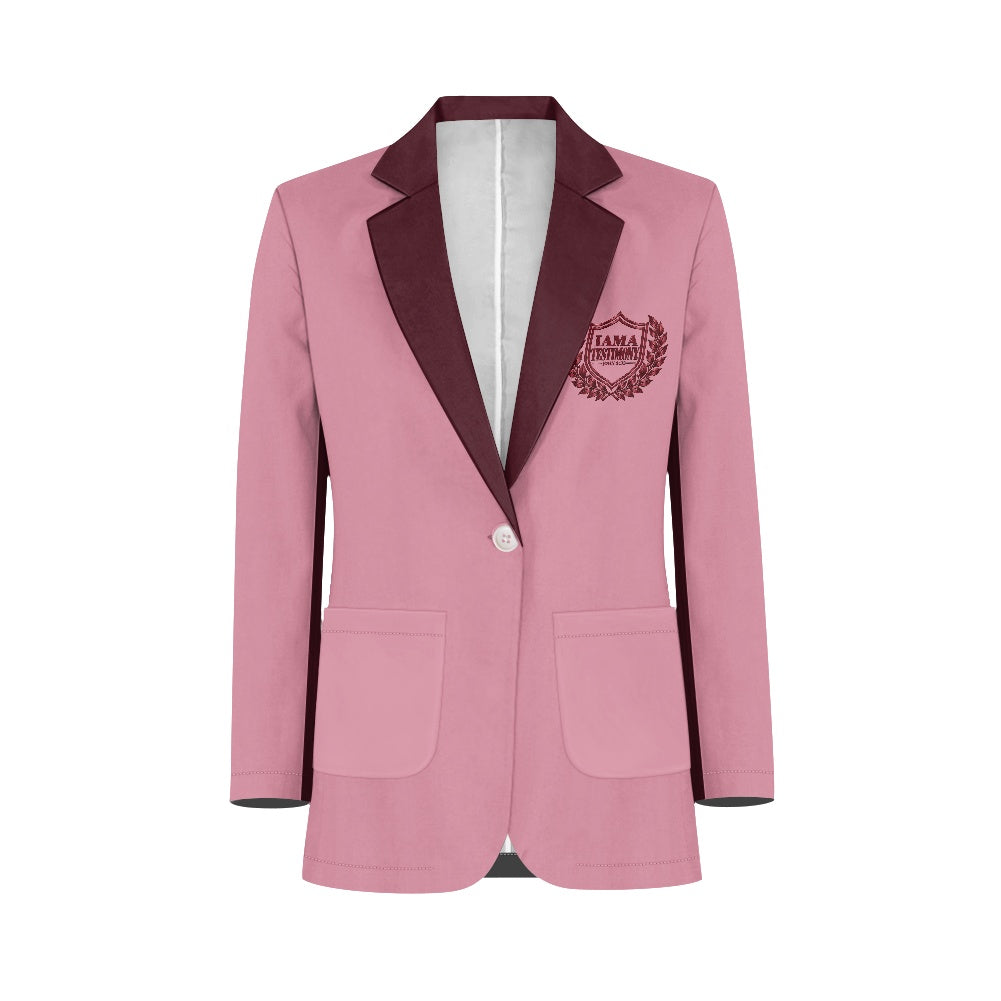 IAAT SIGNATURE FLOW™ — Women's Contrast Blazer