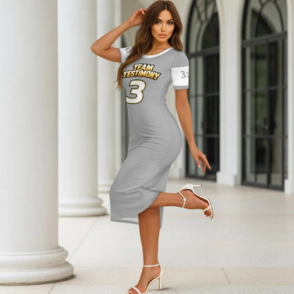 THE TESTIMONY FIT™ Women’s TEAM TESTIMONY™ Fitted Jersey Dress