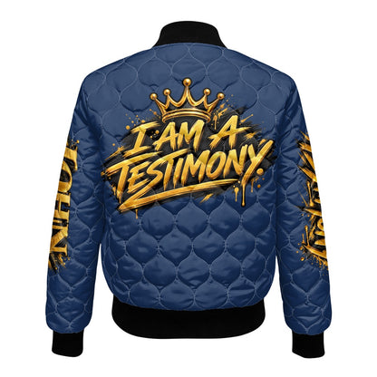 THE KINGDOM BOMBER™ Women’s Urban Lux Quilted Bomber Jacket