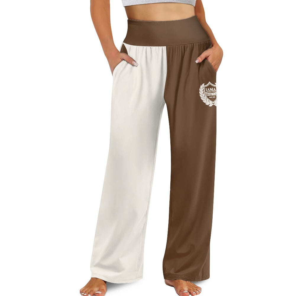 IAAT SIGNATURE FLOW™  Women's Luxe Wide-Leg Pants with Pockets
