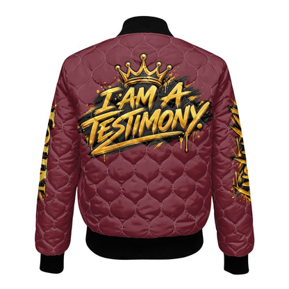 THE KINGDOM BOMBER™ Women’s Urban Lux Quilted Bomber Jacket
