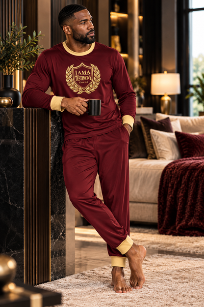 THE TESTIMONY REST™ — Men's Signature Lux Lounge Set