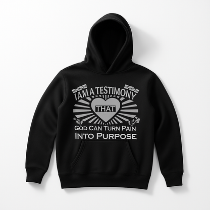 PAIN INTO PURPOSE HOODIE