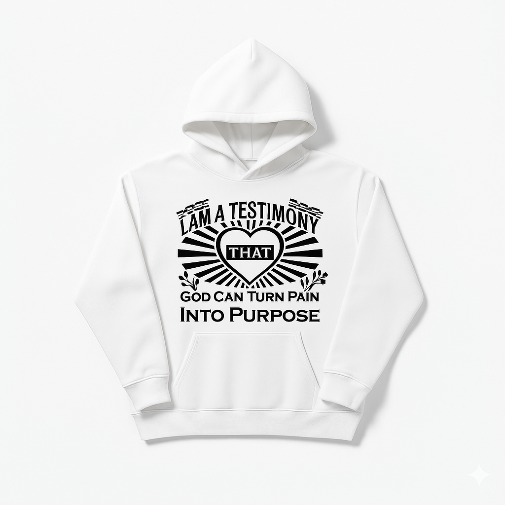PAIN INTO PURPOSE HOODIE
