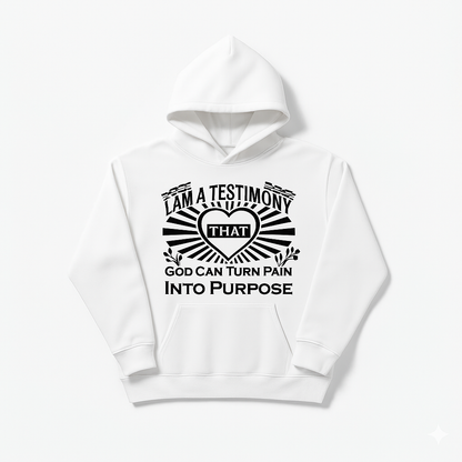 PAIN INTO PURPOSE HOODIE