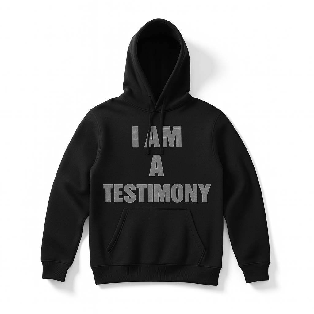 I AM A TESTIMONY HOODIE