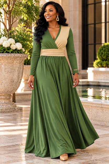 THE COVENANT WRAP™ Women's Signature Lux Wrap Maxi Dress