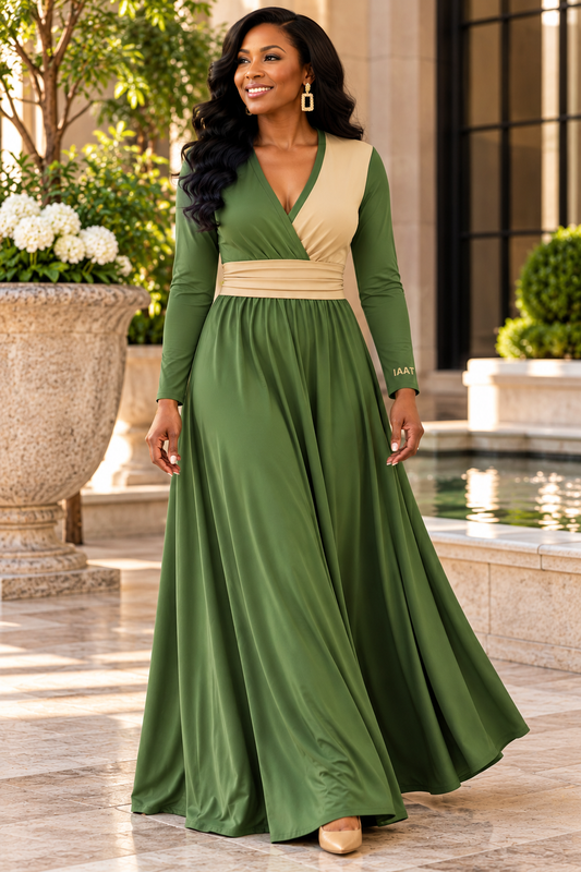 THE COVENANT WRAP™ Women's Signature Lux Wrap Maxi Dress