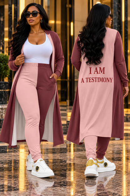 THE SIGNATURE FLOW™ Women's Lux Two-Piece Longline Set