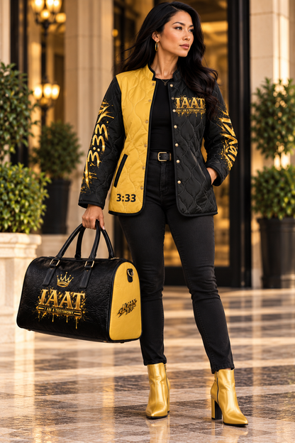 THE KINGDOM ARMOR™  Women's Luxury Quilted Statement Jacket