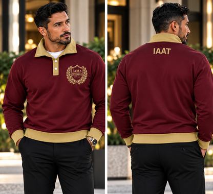 THE LEGACY POLO™ Men’s Refined Long-Sleeve Polo Pullover