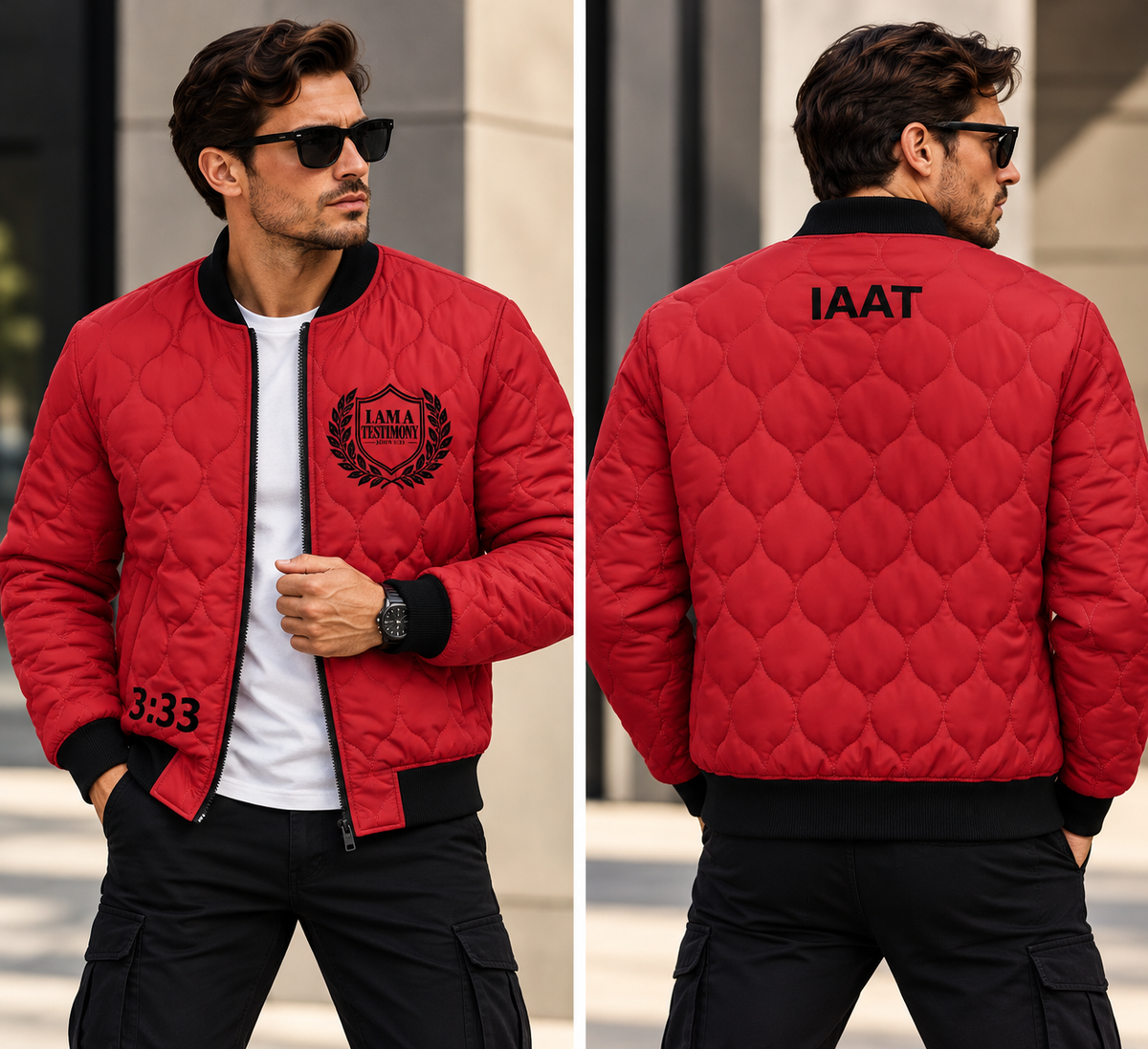 THE CRESTLINE™ Men’s Signature Quilted Jacket