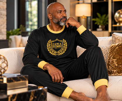 THE TESTIMONY REST™ — Men's Signature Lux Lounge Set