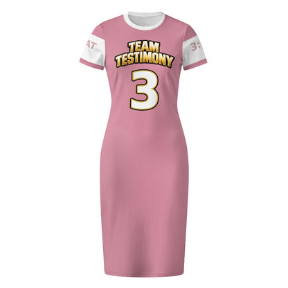 THE TESTIMONY FIT™ Women’s TEAM TESTIMONY™ Fitted Jersey Dress
