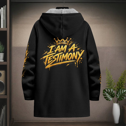 THE KINGDOM AUTHORITY™ Men’s Signature Hooded Long Jacket