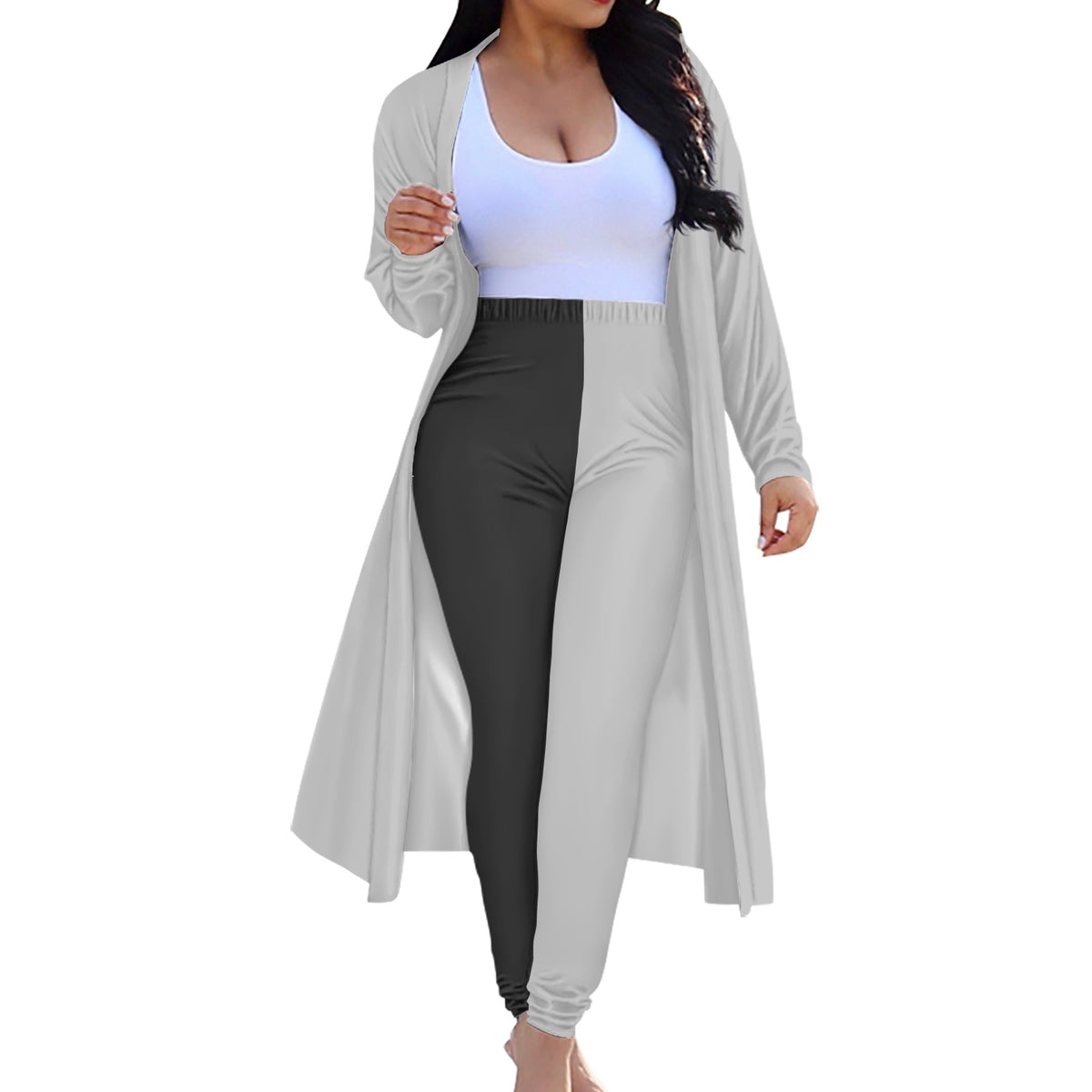 THE SIGNATURE FLOW™ Women's Lux Two-Piece Longline Set