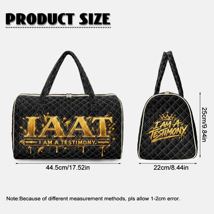 THE KINGDOM WEEKENDER™  Signature Quilted Travel Bag