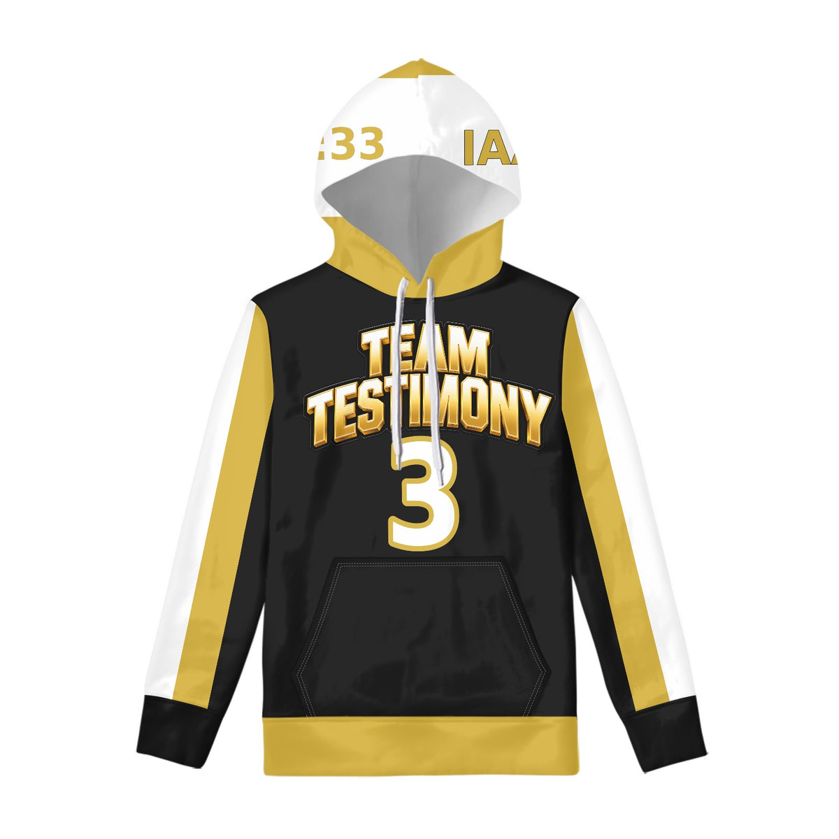THE TESTIMONY LS™ — SIGNATURE Men’s Long-Sleeve Hooded Jersey