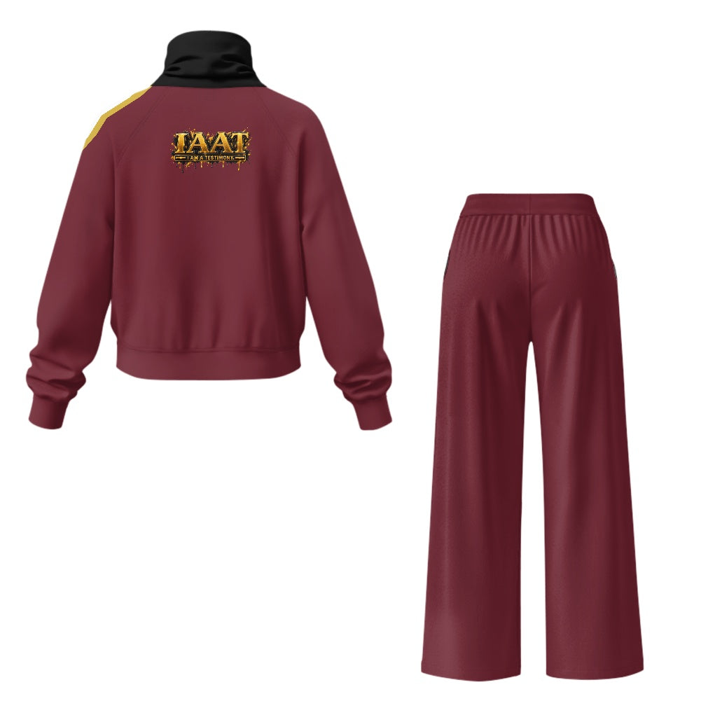 THE KINGDOM MOTION™ Women’s Sport Luxe Turtleneck & Wide-Leg Set