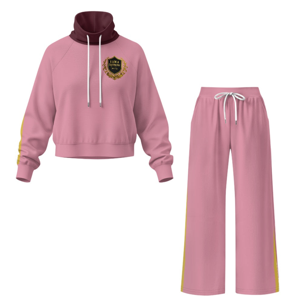 THE KINGDOM MOTION™ Women’s Sport Luxe Turtleneck & Wide-Leg Set